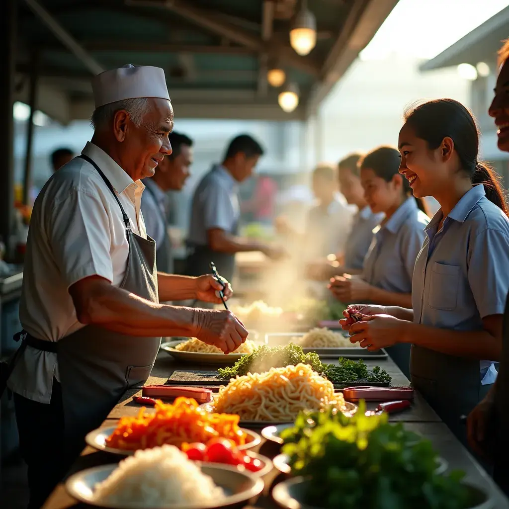 Modern office workspace